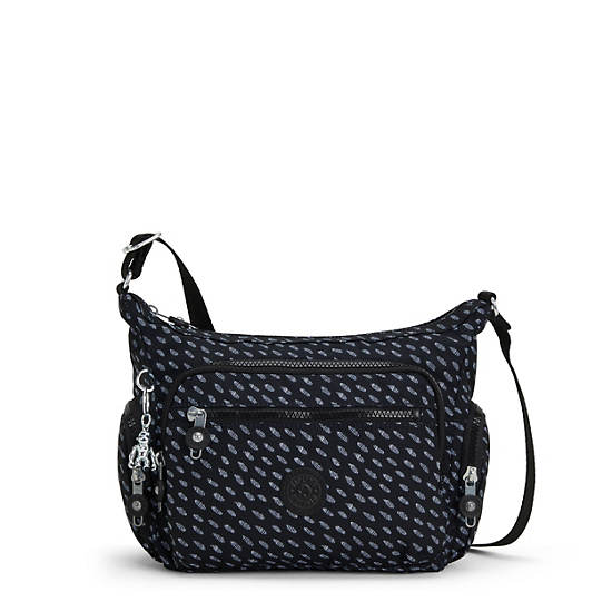 Kipling Gabbie Small Printed Crossbody Väska Blå Vita | SE 2066SG